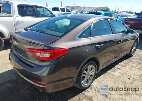 2017 Hyundai Sonata z USA, uszkodzony, nr VIN 5NPE24AF4HH541495